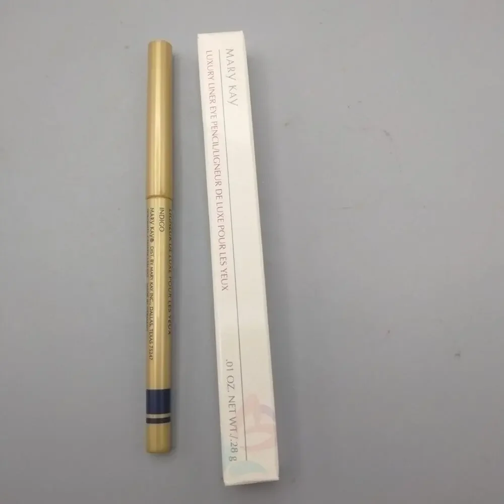 New In Box Mary Kay Luxury Liner Eye Twist Up Pencil Indigo #5502 Full Size